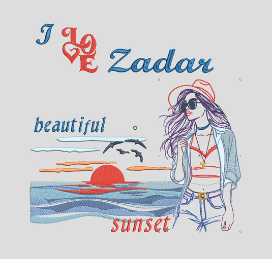 Beautiful Sunset Zadar 2